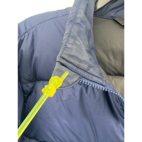 THE NORTH FACE Boys' Navy Stand Collar Zip-Up Puffer Jacket SZ XL - Picture 7 of 10